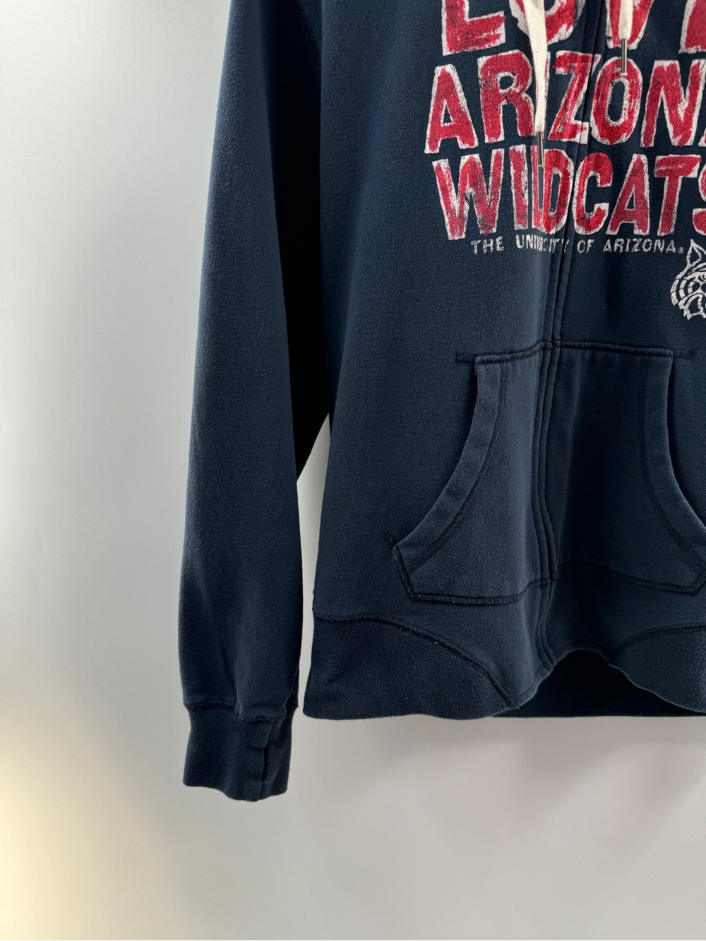 Blue 84 Love Arizona Wildcats Zip Up Hoodie – Women’s Large - Picture 3 of 8